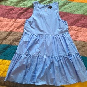 Light Blue Tiered Banana Republic Dress Sz 8